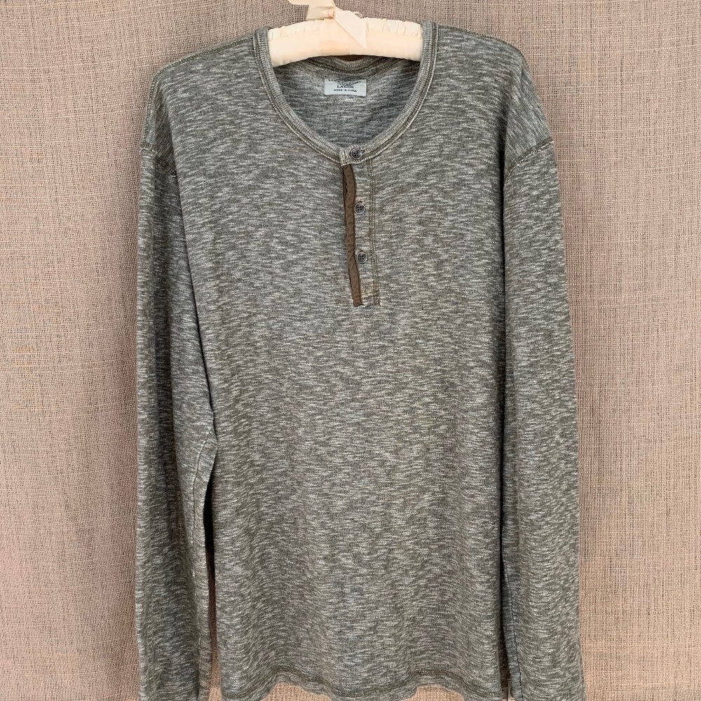 40% SALE Mens Lucky Brand Thermal Henley - Picture 3 of 9